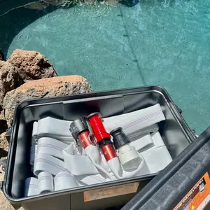 100ft FireFighter1 Fire Hose For Quick Access to Swimming Pool Water