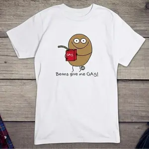 Todd Goldman Art Beans Give You Gas T-Shirt