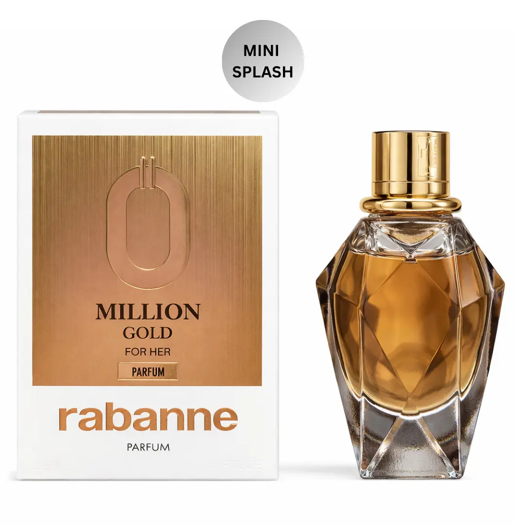 Paco Rabanne Million Gold for Her Parfum For Women Miniature Splash Paco Rabanne Million Gold for Her Parfum For Women Miniature Splash
