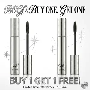 【buy 1 get 1 free !!】Metal Wand Tubing Mascara Long-wearing tubing formula for stunning length & With built-in brush, curled & natural-looking lashes Ideal for polished, longlasting special occasion makeup,drugstore,Perfect gift for Mom,pumping mascara