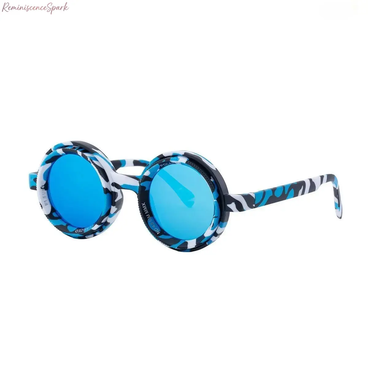 Unisex Rotating Lens ND Polarized Modern Sports Eyewear, Adjustable UV-Protective Sports Shades, Comfortable for Road Driving, Fishing Trips, All-Year Outdoor Activities