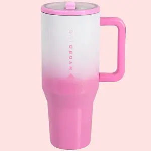 HydroJug Traveler Viral Flip Straw Bottle Stainless Steel Construction Double Wall Thermal Insulation Cowboy Boot Style Drinkware Flasks