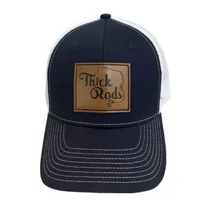 Thick Rods Hot Breathable Leather Ball Cap classic style unique gift