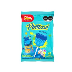 Pintazul paleta sabor frambues-fresa 48pk
