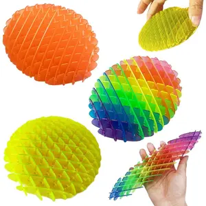 X-SRT01 Mini Fidget Worm Toy 3 PCS - Stress Relief Fidget Toys for Kids&Adults,Elastic Mesh Toys,Sensory Slug Fidget Toy,Resistance Fidget Toys,Anxiety Relief Toys (3 Colors Packing) Small Size