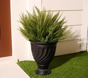 Garden Reflections 27" Removeable Fern with Planter