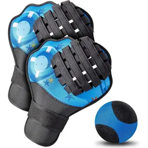 Water Ball&Glove Set,Water Bouncing Ball&Catch Mitt,Pool Baseball Catching Mitt for Beach ,Play Catch Skip Ball&Glove