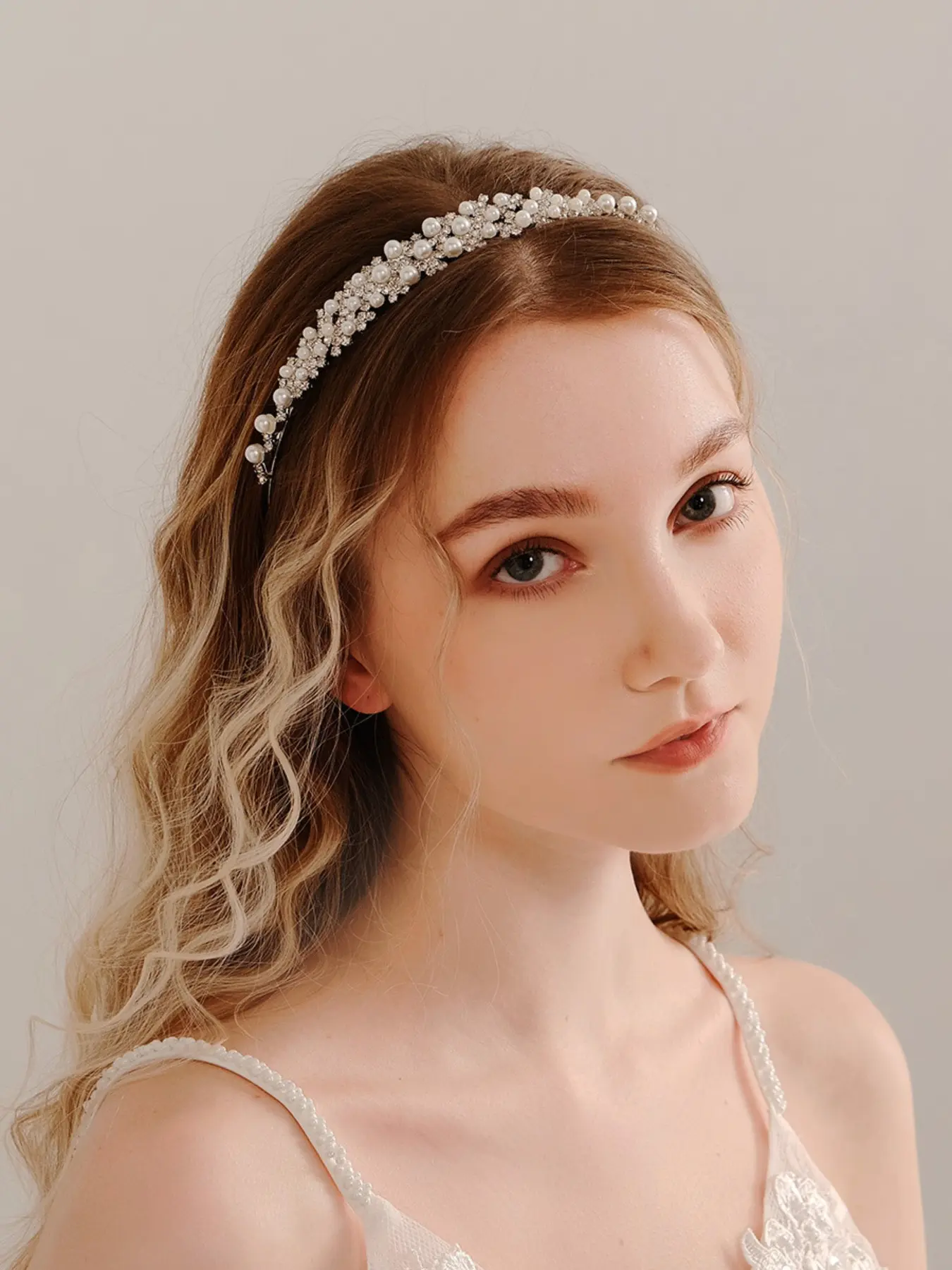 Gold Crystal Teardrop Crown Tiara - Elegant Women\'s Hair Accessory Vintage Royal Queen Teardrop Rhinestone Diadem Tiaras Crown  main image 2