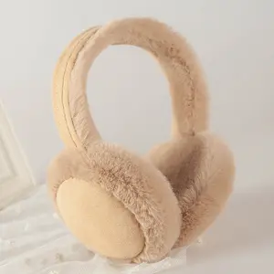 Winter Music Earmuffs Can Be Folded For Warmth   Plush Earmuffs Soft Foldable