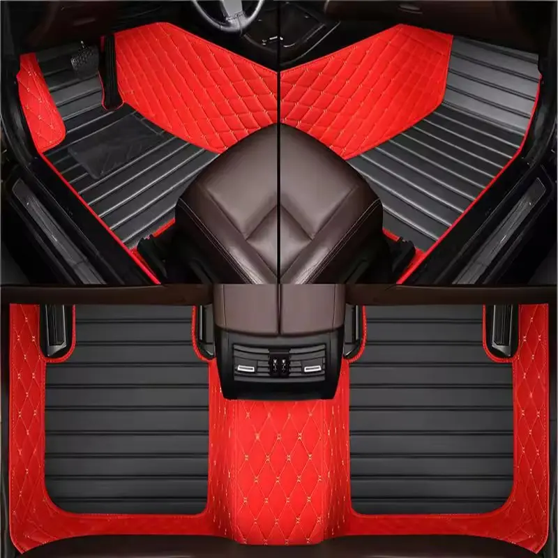 Custom Car Floor Mat, Car Accessory For Land Rover Defender 2022~2024 Peugeot 301 2013~2018 Peugeot rcz 2011~2014 Left/Right -hand Drive Auto Interior Accessories Stripe Styling Carpet Waterproof Design Full Coverage Automotive Floor Mats