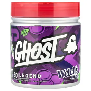 Ghost Legend® Pre-Workout, Welch's® Grape, 22.2 oz (630 g)
