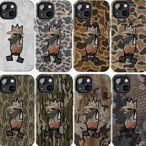 Dive Bomb Industries Wigeon Camo Phone Case, Bottomland Mossy Oak Waterfowl Hunting Cover For iPhone 17, X, 11, 12, 13, 14, 15, 16 Series & Galaxy Series