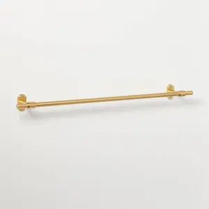 24" Classic Metal Towel Bar Brass Finish - Hearth & Hand with Magnolia