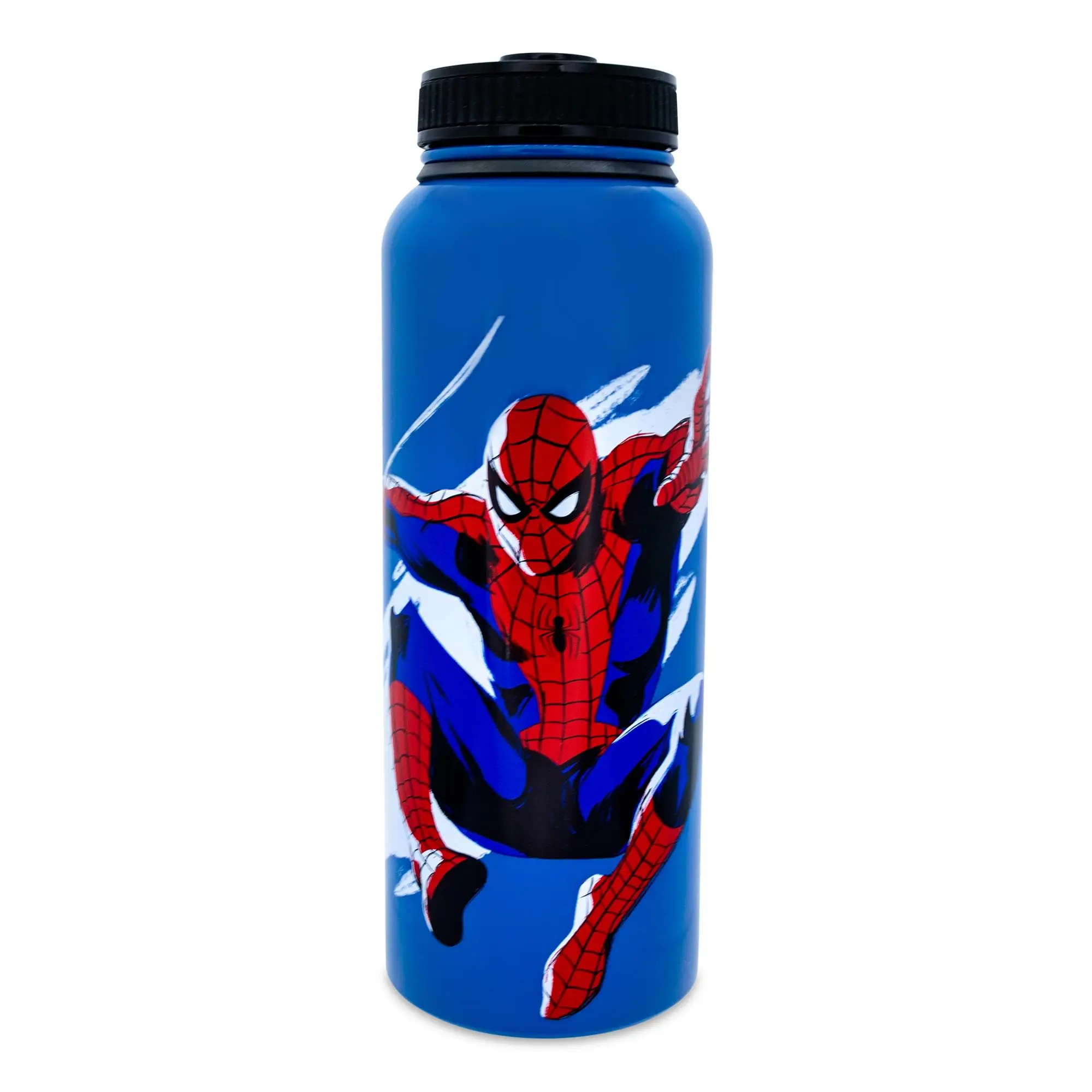 Marvel Comics Spider-Man Stainless Steel Water Bottle | Holds 42 Ounces Marvel Comics Spider-Man Stainless Steel Water Bottle | Holds 42 Ounces