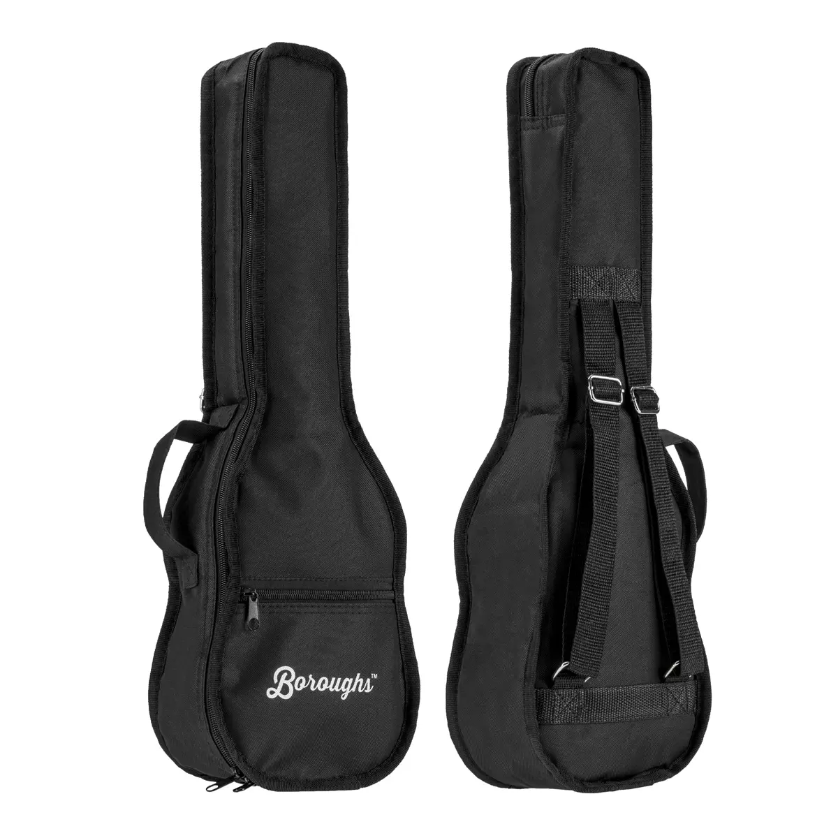 Boroughs B-B10SU Soprano Ukulele Gig Bag, Protective Music Gear for Soprano Ukuleles