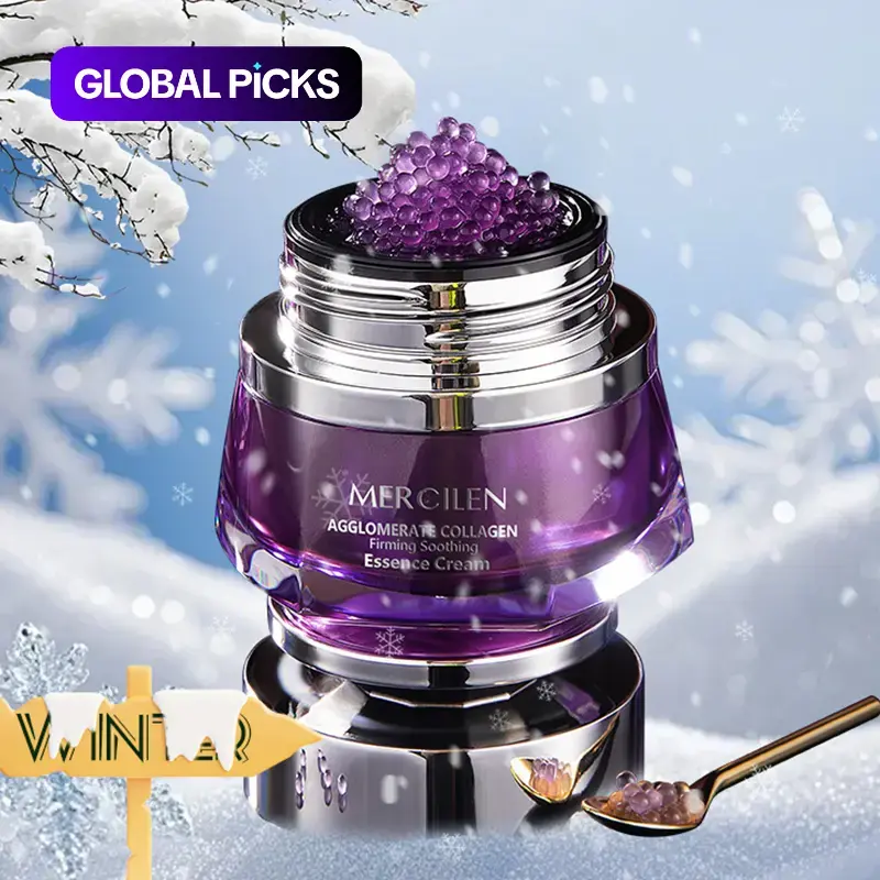 Collagen Moisturizing Face Cream, Daily Moisturizing Blend, 1 Count Hydrating Skincare Cream, Face Lotion for Women and Men, for All Skin Types, Valentine's Day Gift #GLOBAL PICKS
