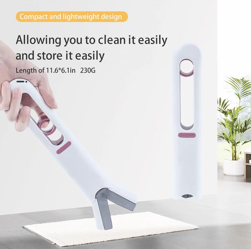 Tenzia's Portable Self-Squeeze Mini Mop for Wet and Dry Use Cleaning System Tool