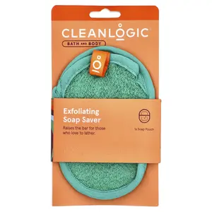 Cleanlogic Bath and Body, Exfoliating Soap Saver, 1 Count