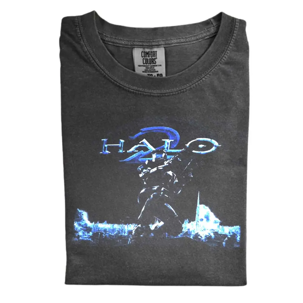 The Vintage Halo 2 Comfort Color Shirt, Gift for Men, Gift for Women, Crew Neck T-shirt, Trending T-shirt