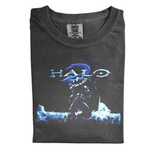 The Vintage Halo 2 Comfort Color Shirt, Gift for Men, Gift for Women, Crew Neck T-shirt, Trending T-shirt