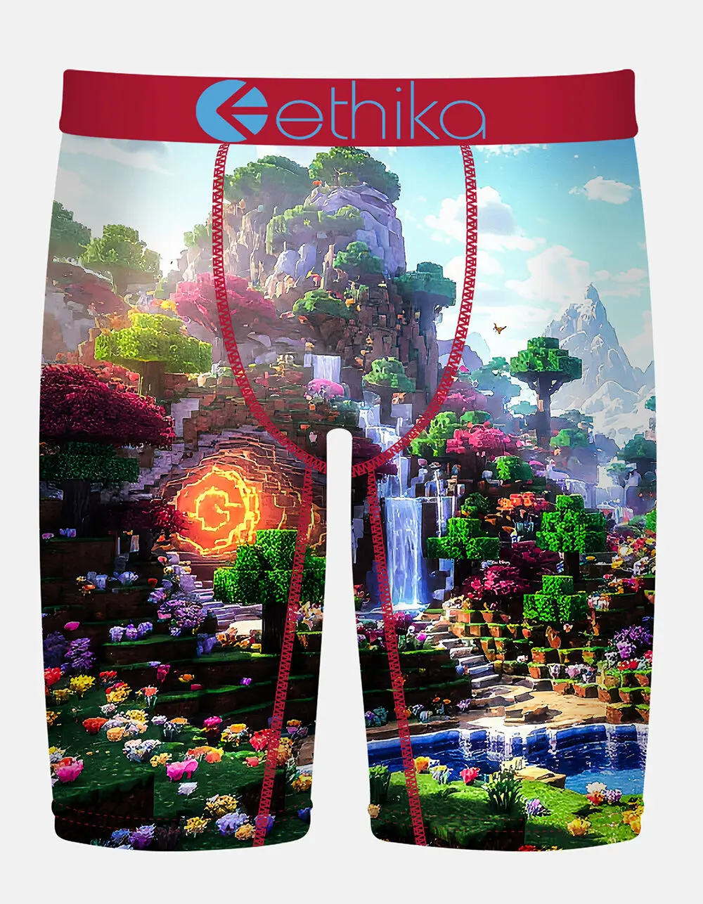 ETHIKA Block Bound Staple Mens Boxer Briefs