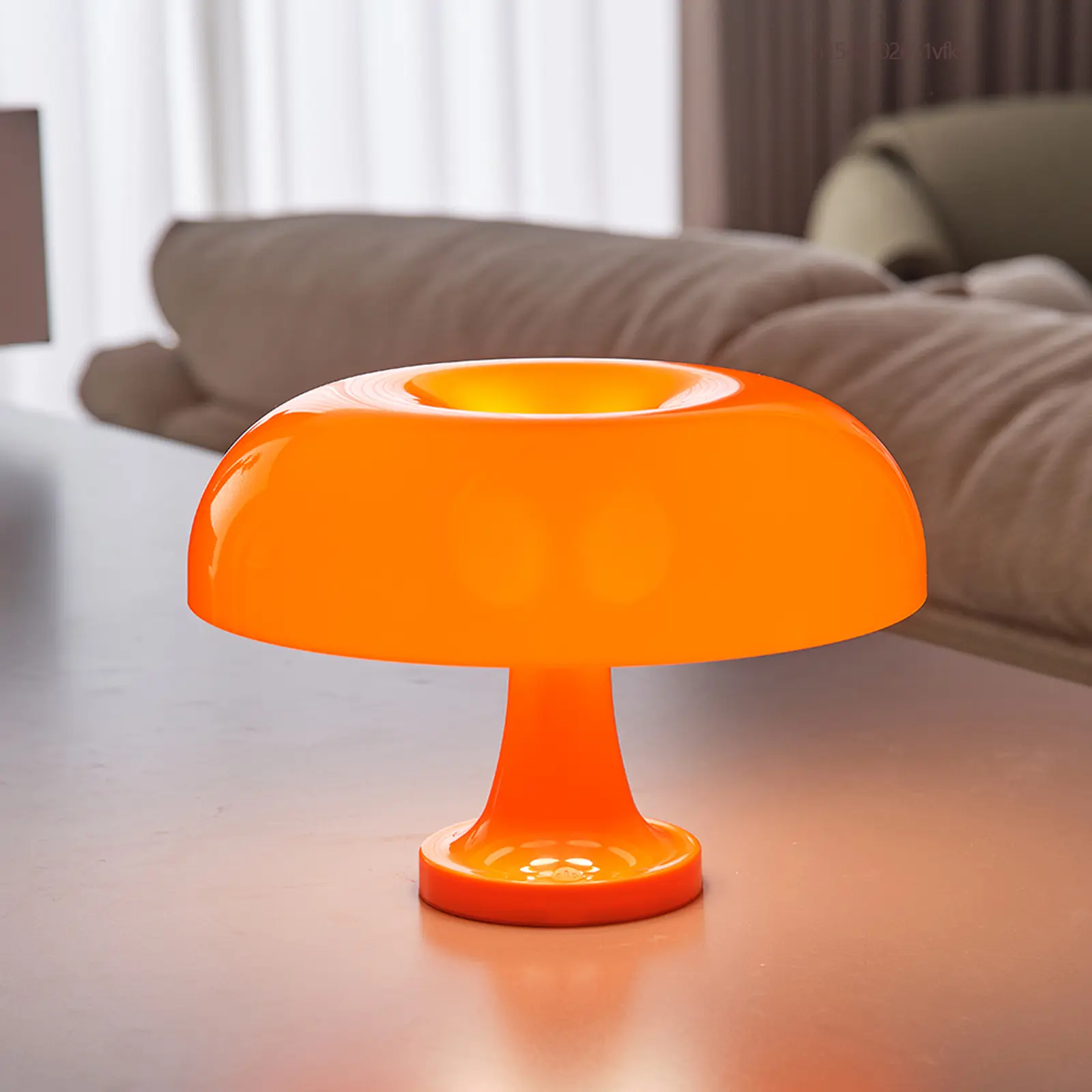 Mushroom LED Atmosphere Table Lamp, Bedside Night Light, Durable Decorative Desk Lamp for Bedroom, Restaurant and Cafe, Modern Mood Lighting, LED Atmosphere Lights, Indoor Decorative Light