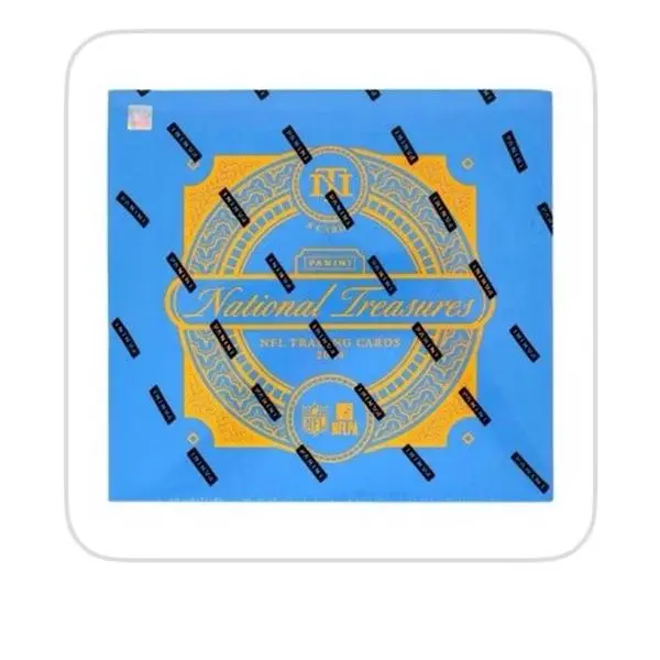 Panini 2024 National Treasures Football Hobby Box - NFL Trading Cards x1 Collectible Sports Trading Card