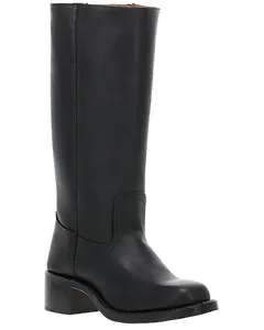 Frye Women's Campus Tall Fashion Boot Round Toe - 3477050-Blk