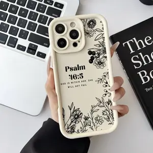 Softcase suitable for iPhone 17 16 E Pro Max 15 Plus 14 13 12 11God Within Her Shockproof Silicone Lightweight Anti-Scratch Cover