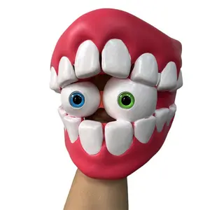 Kane Latex Mask - The Amazing Digital Circus Anime Headgear, Comfortable Lightweight Halloween Cosplay Face Covering, Decorative Party Accessories