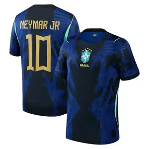 Unisex Soccer Brazil Neymar Jr. National Team 2026 Away Stadium Replica Jersey - Blue