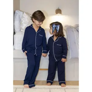 The Moonlit Navy Henry Pajama