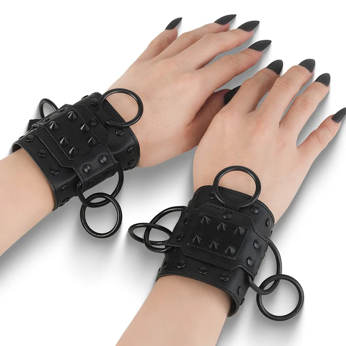 Demonia O-Ring Wrist Cuff (Pair) Demonia O-Ring Wrist Cuff (Pair)