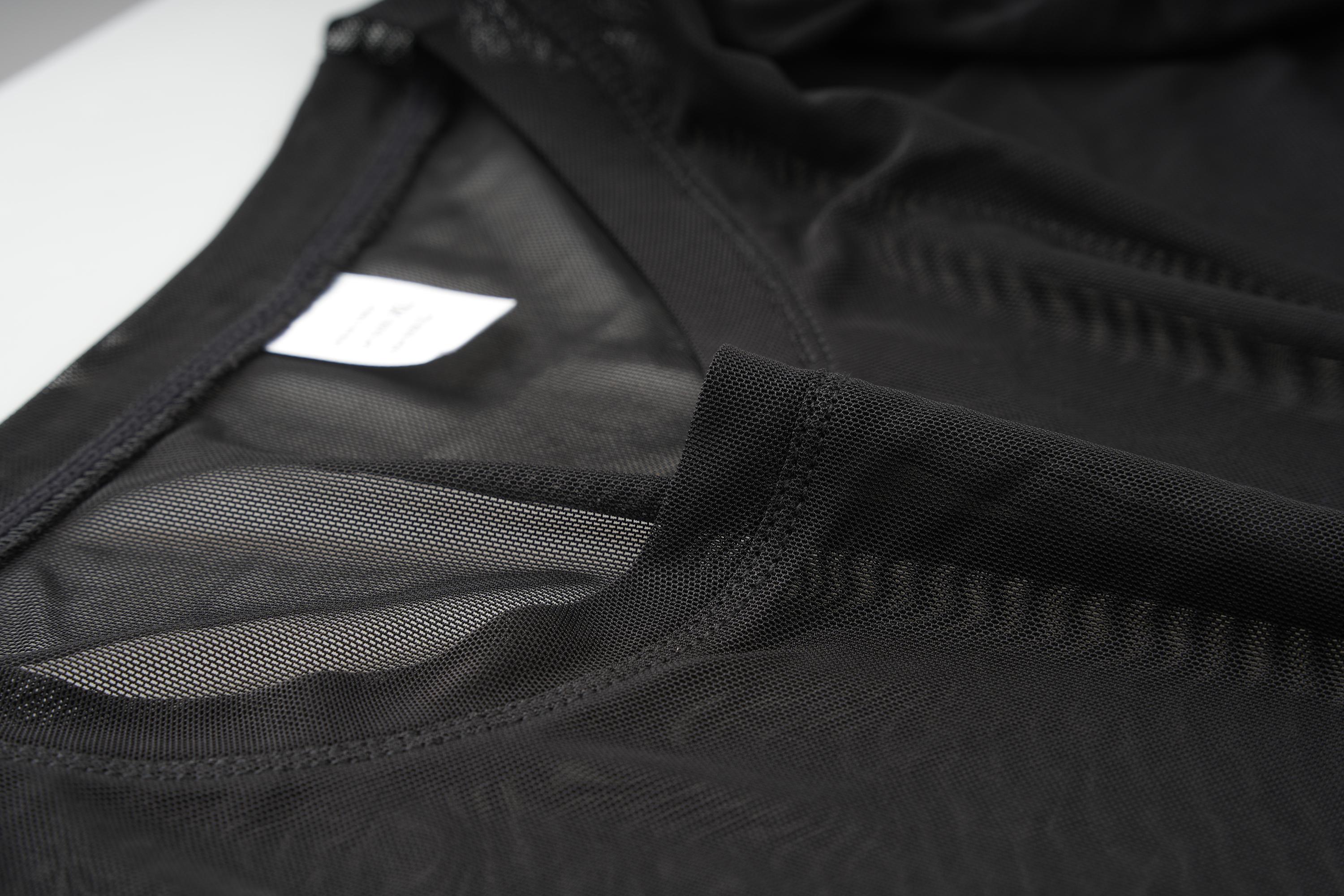 NELEUS Bare Feel Mesh Loose Tank Top