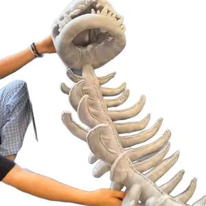 Realistic Dinosaur Costume for Adults - Full Body Jurassic Style Cosplay Outfit with Spine Headpiece, Sharp Teeth & Expressive Eyes, Soft White Beige Black Scales, Comfortable Durable Dino Suit for Men & Women, Inflatable & Non-Inflatable Options romantic