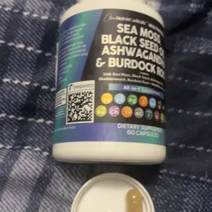 Product Review of Clean Nutraceuticals Sea Moss, Black Seed Oil, Ashwagandha, Turmeric, Bladderwrack, Burdock, Vitamin C, Vitamin D3 with Elderberry Manuka Supplement Capsules – MultiMineral from 8**9