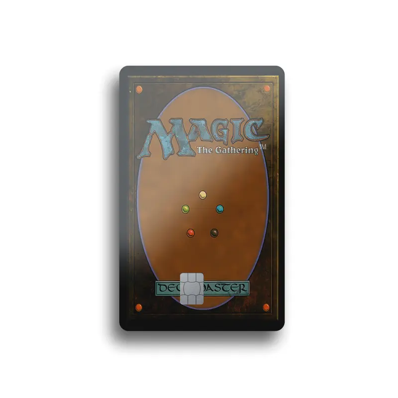 back of a mtg card Oversized Magic: The Gathering Card Back Sleeves