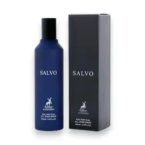 Maison Alhambra Salvo EDP All Over Spray, Men's Fragrance, 5.07 oz (150 ml) Daily Wear with Lavender Mix - Sichuan Pepper