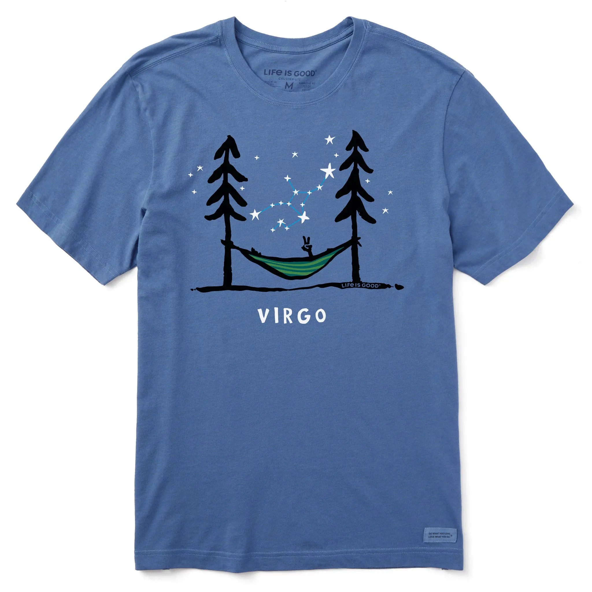 Men's Zodiac Hammock Virgo Short Sleeve Crusher Tee