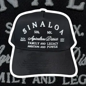 Sinaloa Agriculture District Stars Edition Caballo Blanco Premium Suede Snapback Silk Interior Adjustable Fit