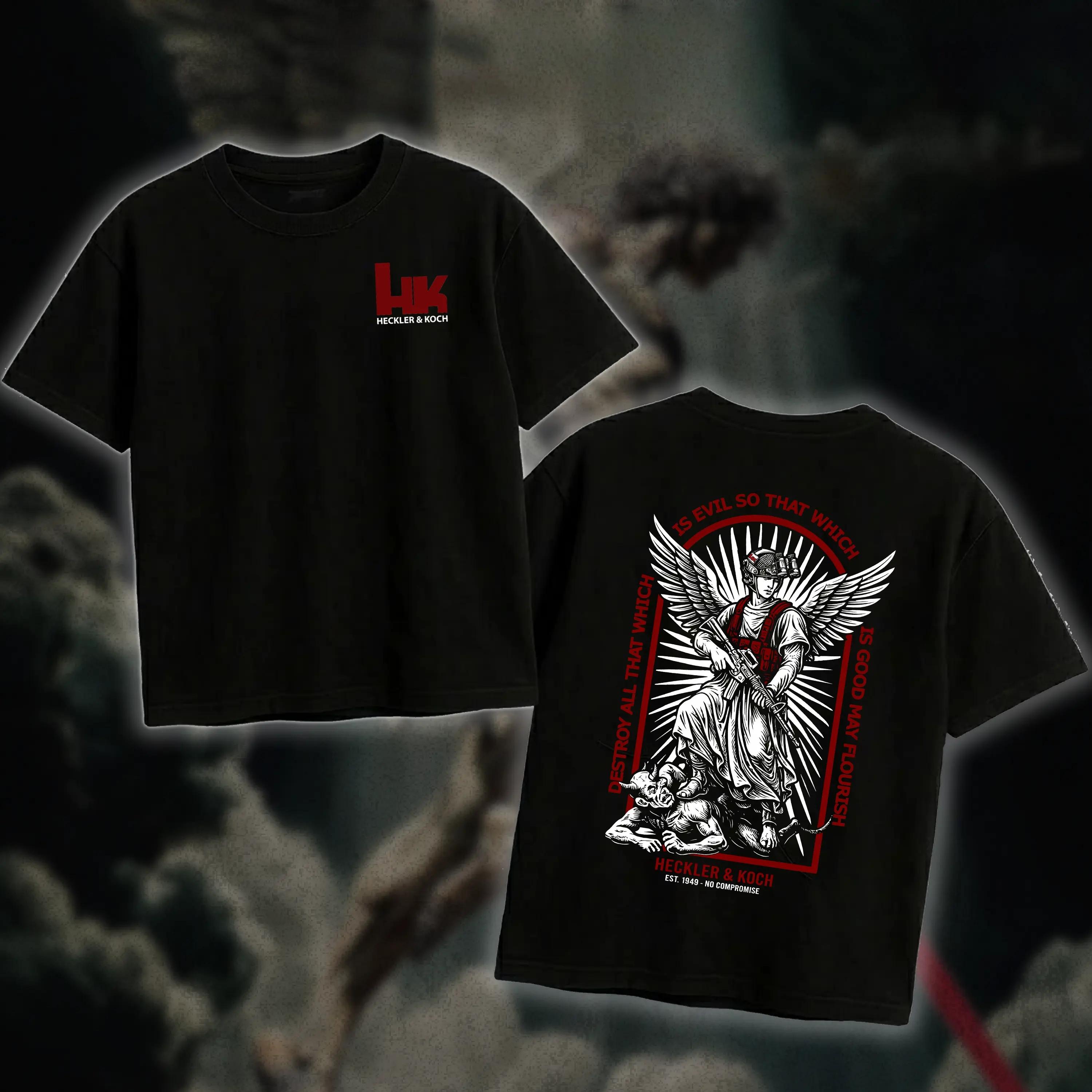 DOMINIAN Heckler & Koch Saint Michael T-Shirt/Hoodie Casual 100% Cotton, Army Military Menswear, Gun Shirt Tactical Gear, Veteran Shirt, Good Graphic Shirt, Made In USA.,funny graphic tee, men’s trendy t-shirts, deals, humorous, 90s, streetwear,penny tees DOMINIAN Heckler & Koch Saint Michael T-Shirt/Hoodie Casual 100% Cotton, Army Military Menswear, Gun Shirt Tactical Gear, Veteran Shirt, Good Graphic Shirt, Made In USA.,funny graphic tee, men’s trendy t-shirts, deals, humorous, 90s, streetwear,penny tees
