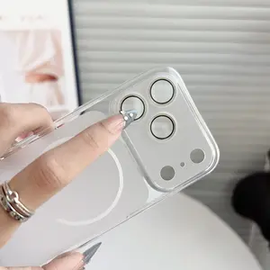 Couple-Style Transparent Case for iPhone 17 Series - Protective Cover, Frosted Finish, Silicone Case (17 Pro/17 Air), Minimalist Design, Soft-Touch (16 Pro Max/15), Full Lens Coverage, Straight-Edge Design (14/15 Pro), Personalized Style (13)