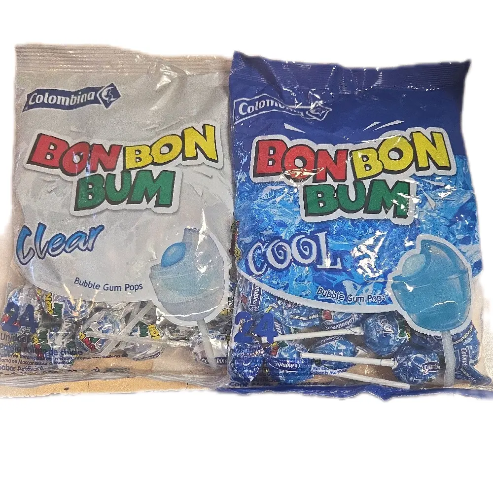 【bonbonero】ボンボネロ シリコンブルー グミボネロ Duo Bon bon bum Colombina COOL - & Clear 24PK Candy Sweet Fruit