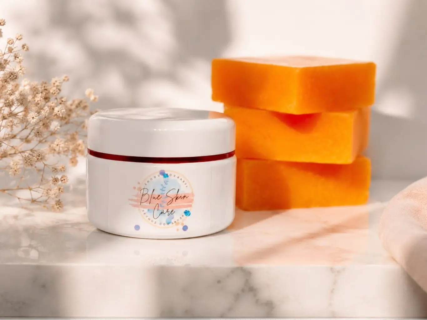 Blue.Skin.Care Blue SPOTS Soap and Cream Skincare