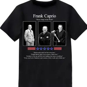 R.I.P Frank Caprio T- Shirt, Fashion Cotton, Full Colors, Full Sizes, For Men, For Women