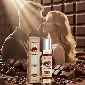 Chocolate Elegant Fragrance Perfume, Cacao Vanilla Perfume, Long-Lasting Fresh Scent with Oriental Gourmand Floral Notes, 0.34 Oz Liquid Roll-On for Women.