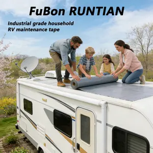 FuBou Professional Choice 39.4"x5.5yd Waterproof Tape 1-Pack Polymer Sealant for Large Projects Extreme Weather Resistant UV Resistant Durable & Reliable