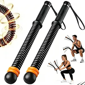 New Upgrade Weighted Cordless Battle Ropes, Quiet Ropeless Training Rope, Portable Fitness Equipment for Home Gym, Indoor & Outdoor Exercise Workout Rope for Men Women