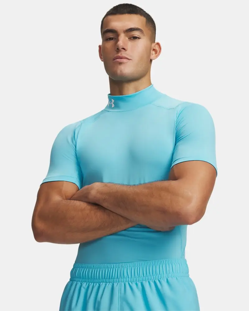 Under Armour HeatGear® Compression Men's Mock Short Sleeve