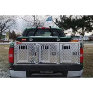 Owens Products 55029 Hunter Series Triple Compartment Dog Box without Storage